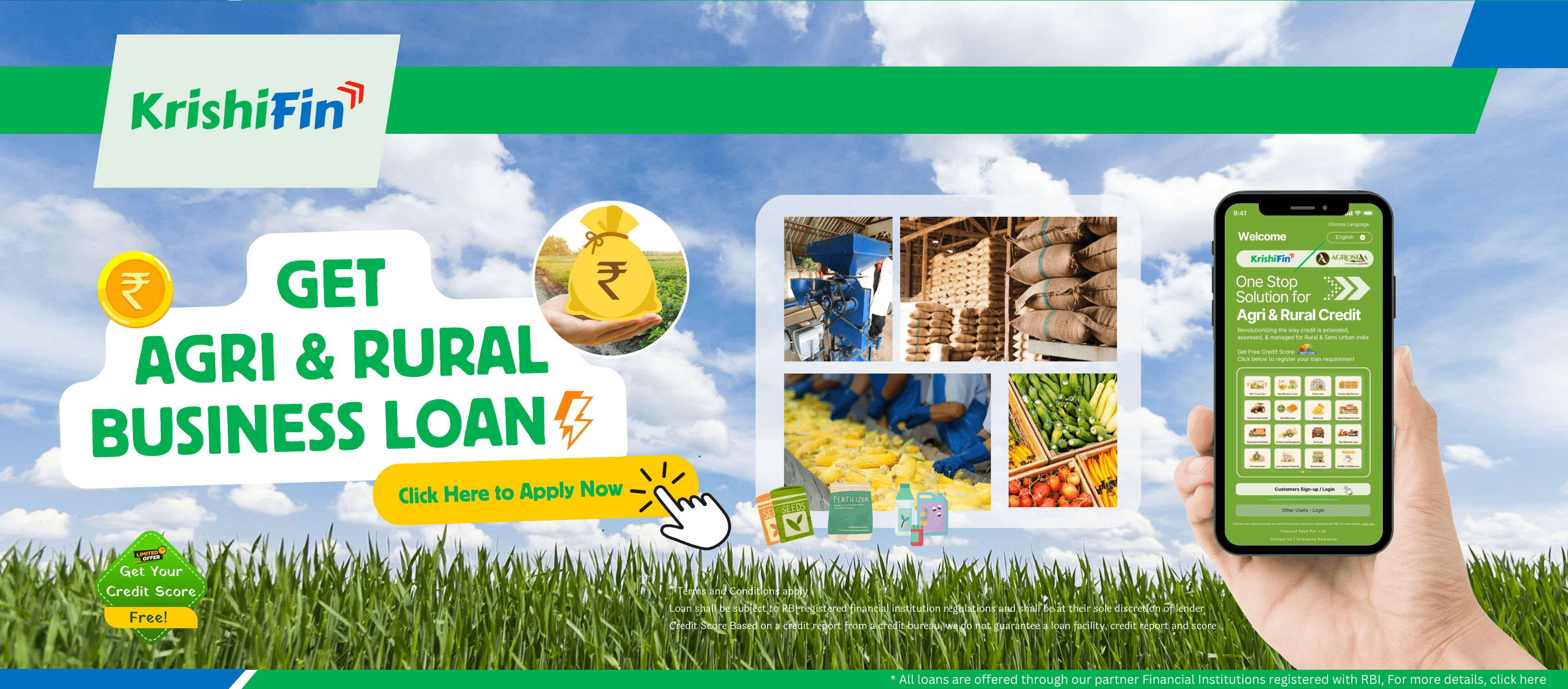 Get Agricultural Rular Business Loan