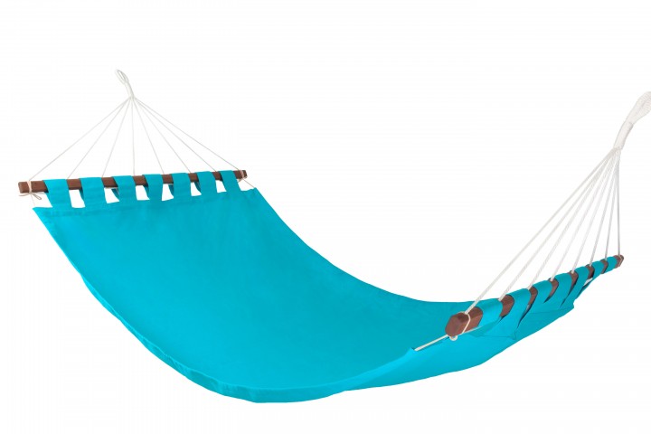 hammock turquoise linen of dense tissue