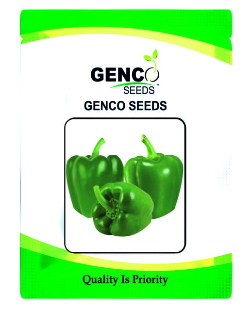 genco zoya hybrid capsicum seeds - 10 gm