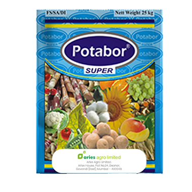 aries agro potabor micro nutrient - 1 kg | potassium as k2o = 30.0% w/w, boron as b = 14.0% w/w