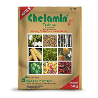 aries agro chelamin gold - 250 gm | zinc edta 15%