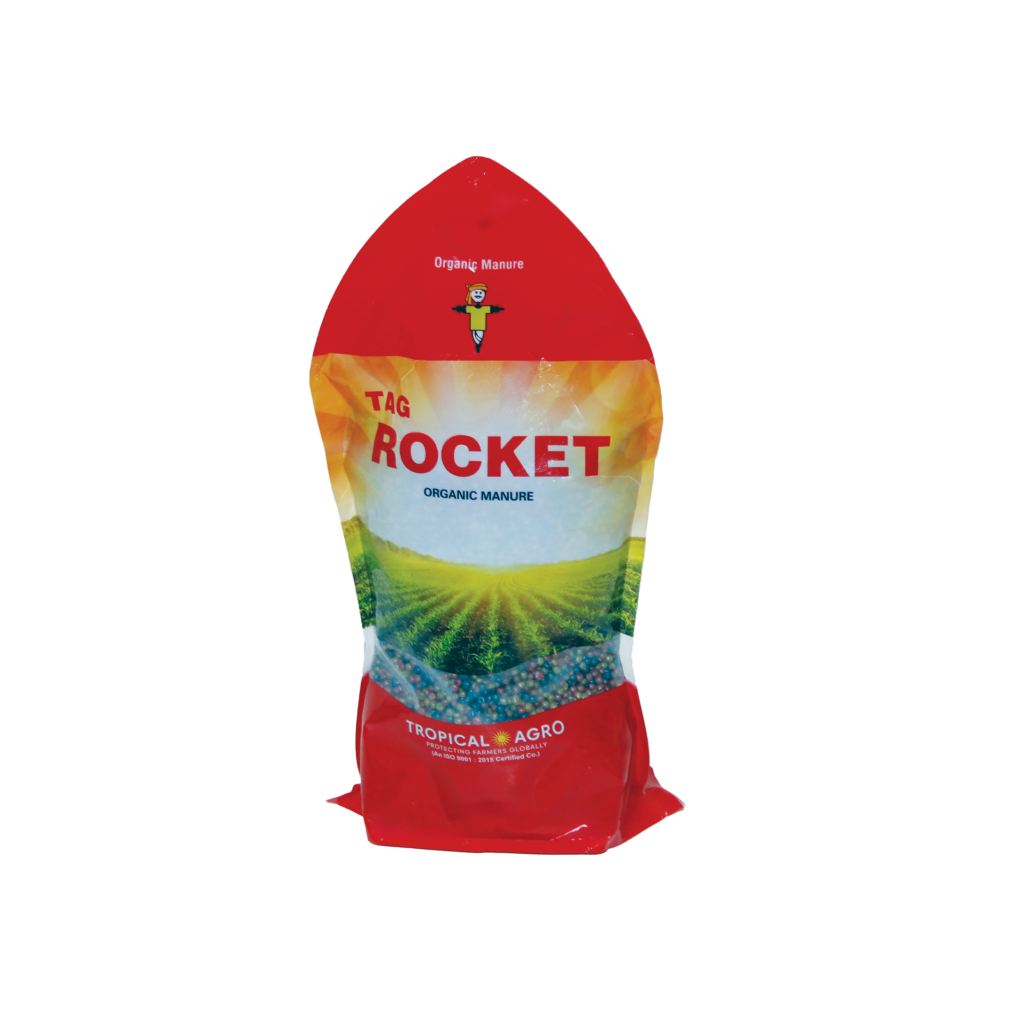 tropical agro agri tag rocket organic manure - 1.5 kg | amino acids, humic acid, alginates and organic essence.