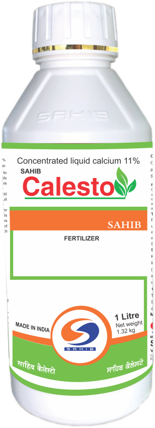 sahib calesto micro nutrient - 1 lit | concentrated liquid calcium 11%