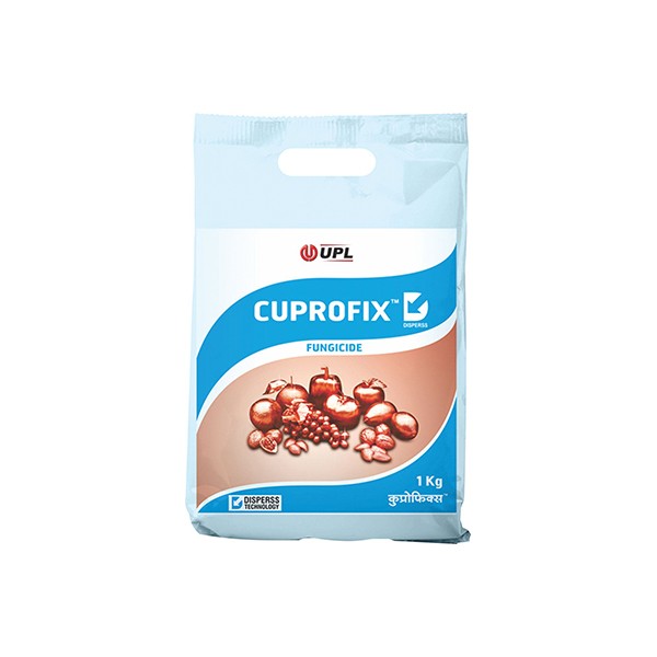 upl cuprofix fungicide - 1 kg | copper sulphate 47.15% + mancozeb 30% wdg