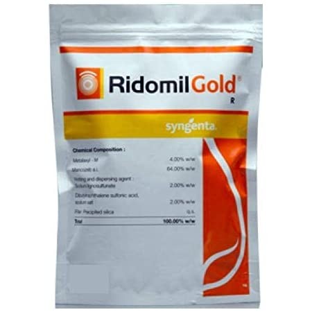 syngenta ridomil gold fungicide - 1 kg | metalaxy-m 4% + mancozeb 64% wp