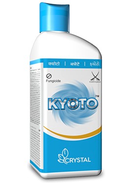 crystal kyoto fungicide - 500 ml| azoxystrobin 11% + tebuconazole 18.3%