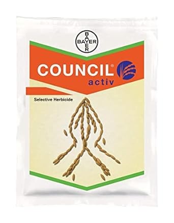 bayer council active herbicide - 90 gm |triafamone 20% + ethoxysulfuron 10% wg