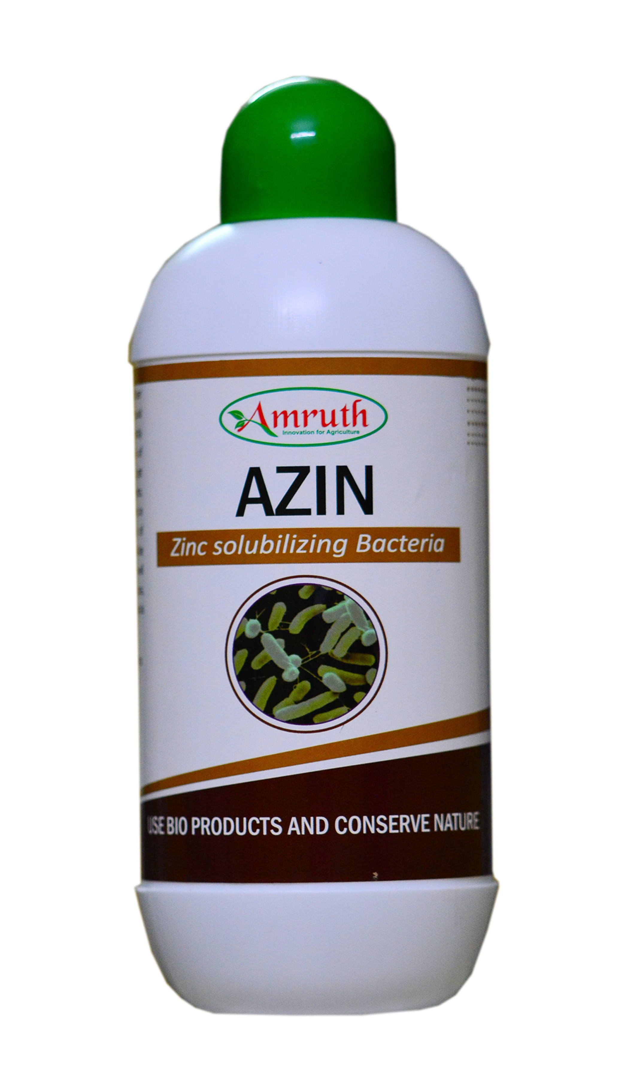 Amrut Azin-liquid | Zinc Solubilising Bacteria | Bio Fertiliser - 500ml