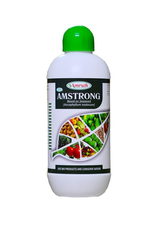 amruth amstrong | seaweed & protein formulation | plant growth promoters - 500ml