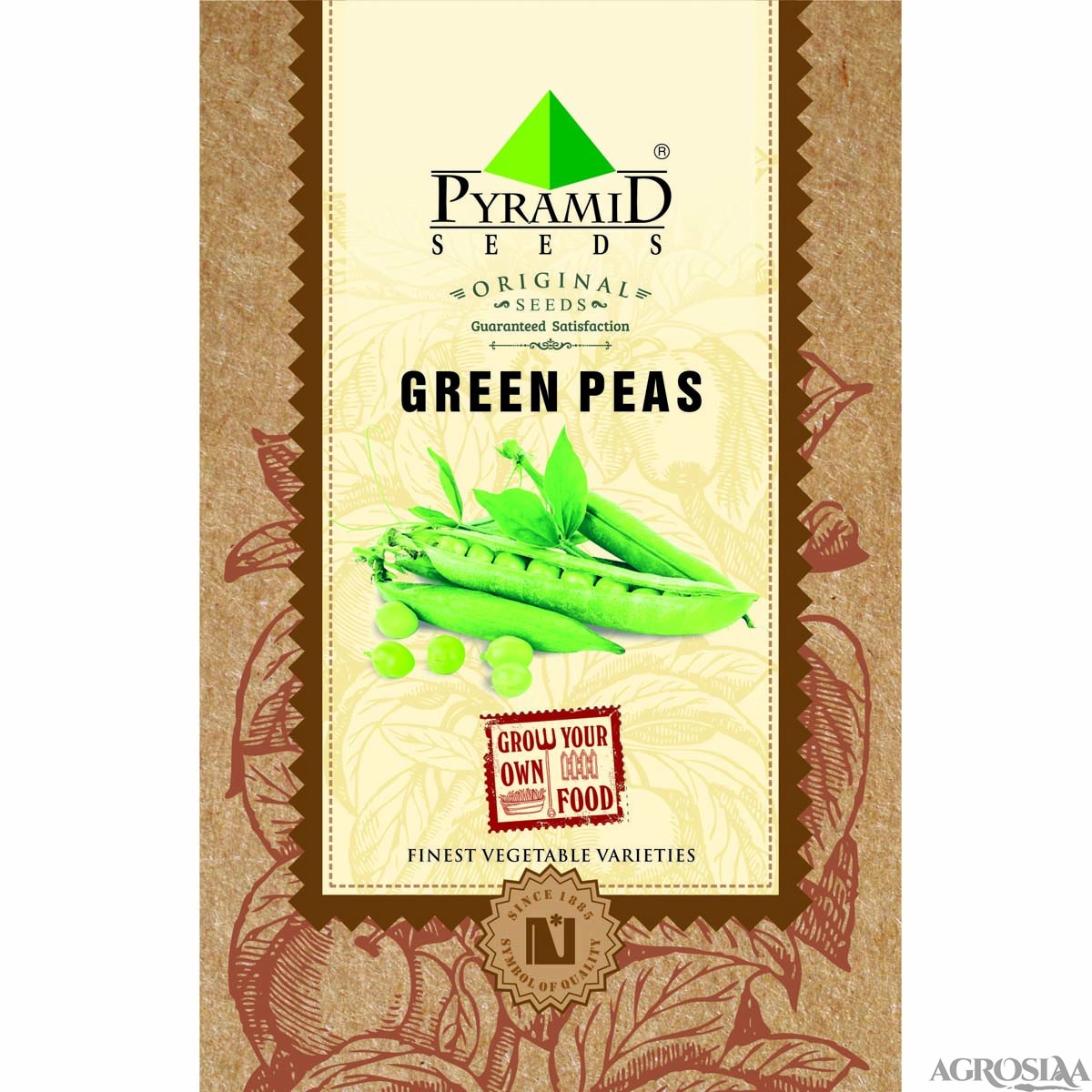 pyramid green peas seeds - 100 gm