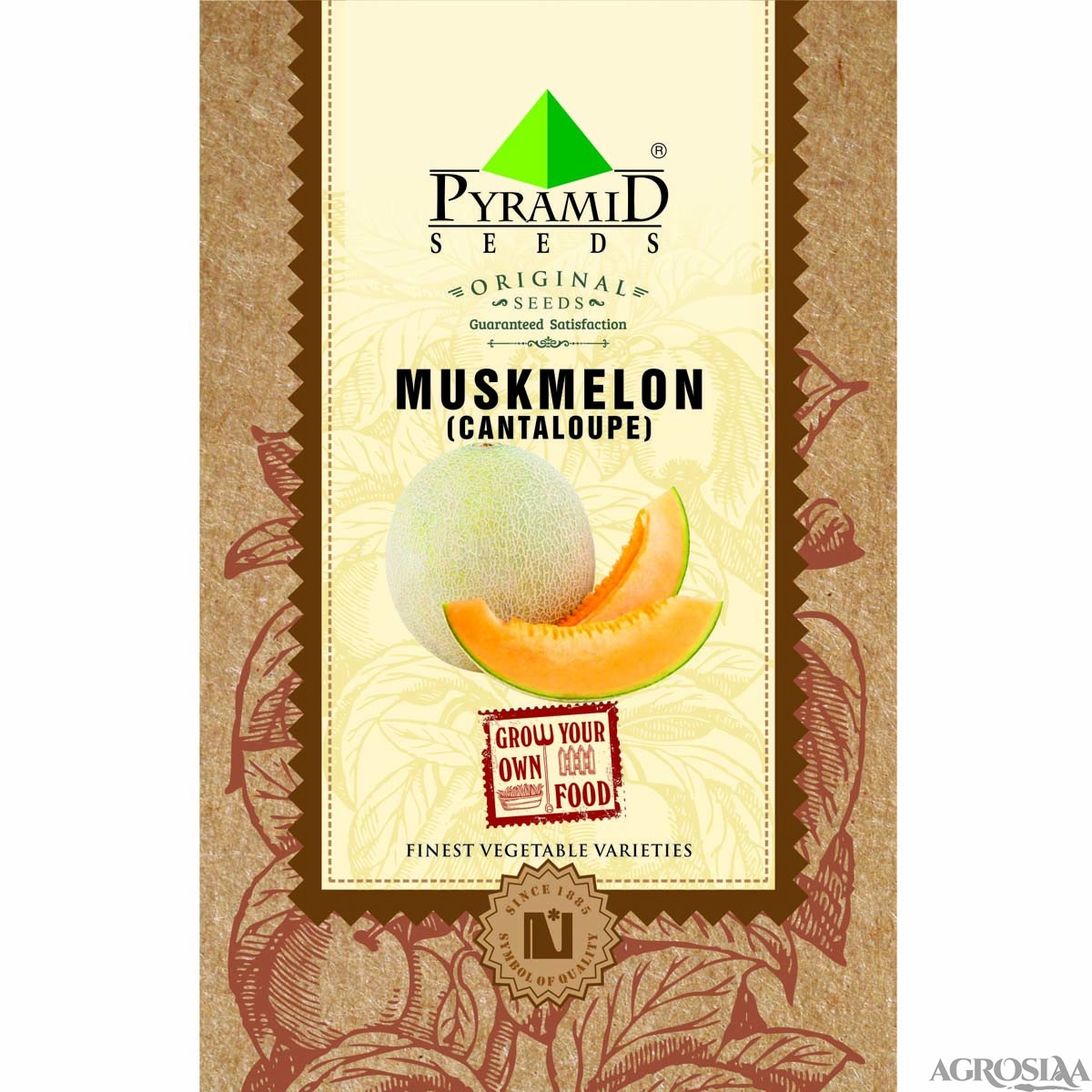 pyramid cantaloupe muskmelon seeds - 25 gm