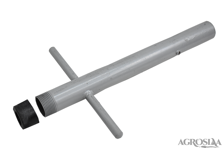 harit key / opener for two piece aluminium qcv - 1.25" male, steel (ht77ak)