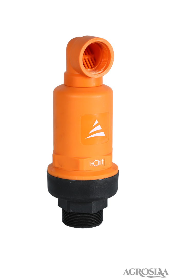 harit air cum vacuum relief valve - 2", plastic (ht90p)
