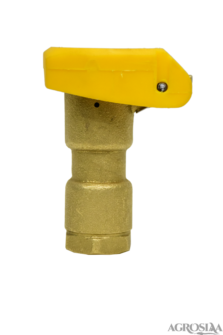 harit qcv - 1", one piece brass (ht71b)