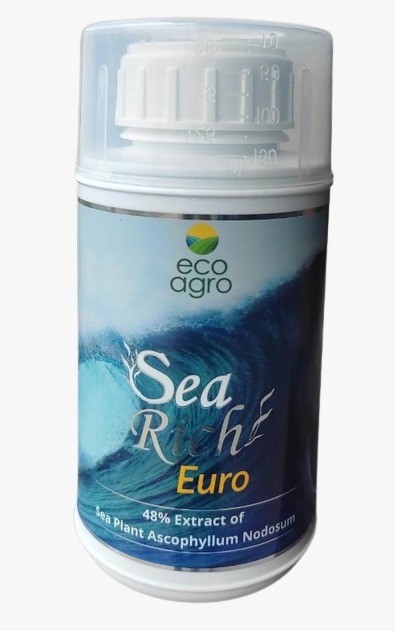 eco agro sea rich euro organic bio-stimulant - 500 ml | 48% extract of ascophyllum nodosum