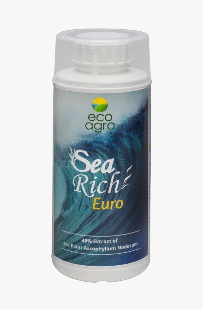 eco agro sea rich euro organic bio-stimulant - 1 lit | 48% extract of ascophyllum nodosum