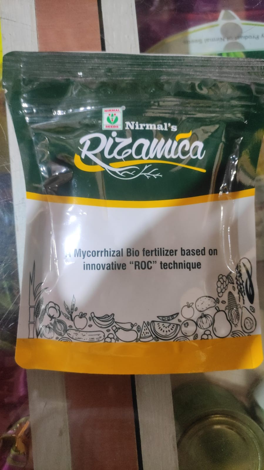 nirmal powder rhizmica micronutrient biofertilizer - 100 gm