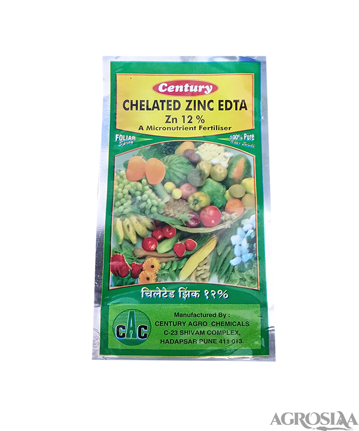 century chelated zinc edta zn 12% - 100gm