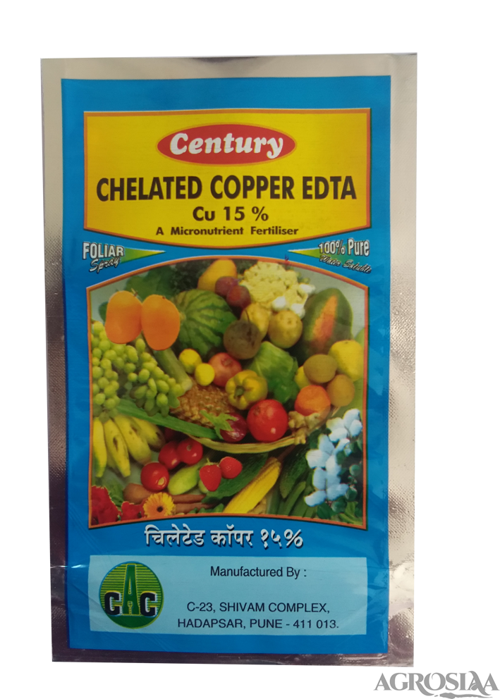 century chelated copper edta cu 15% - 100gm