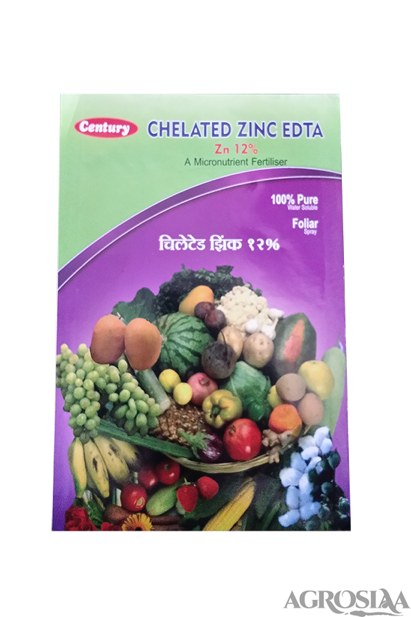 century chelated zinc edta zn 12% - 500gm