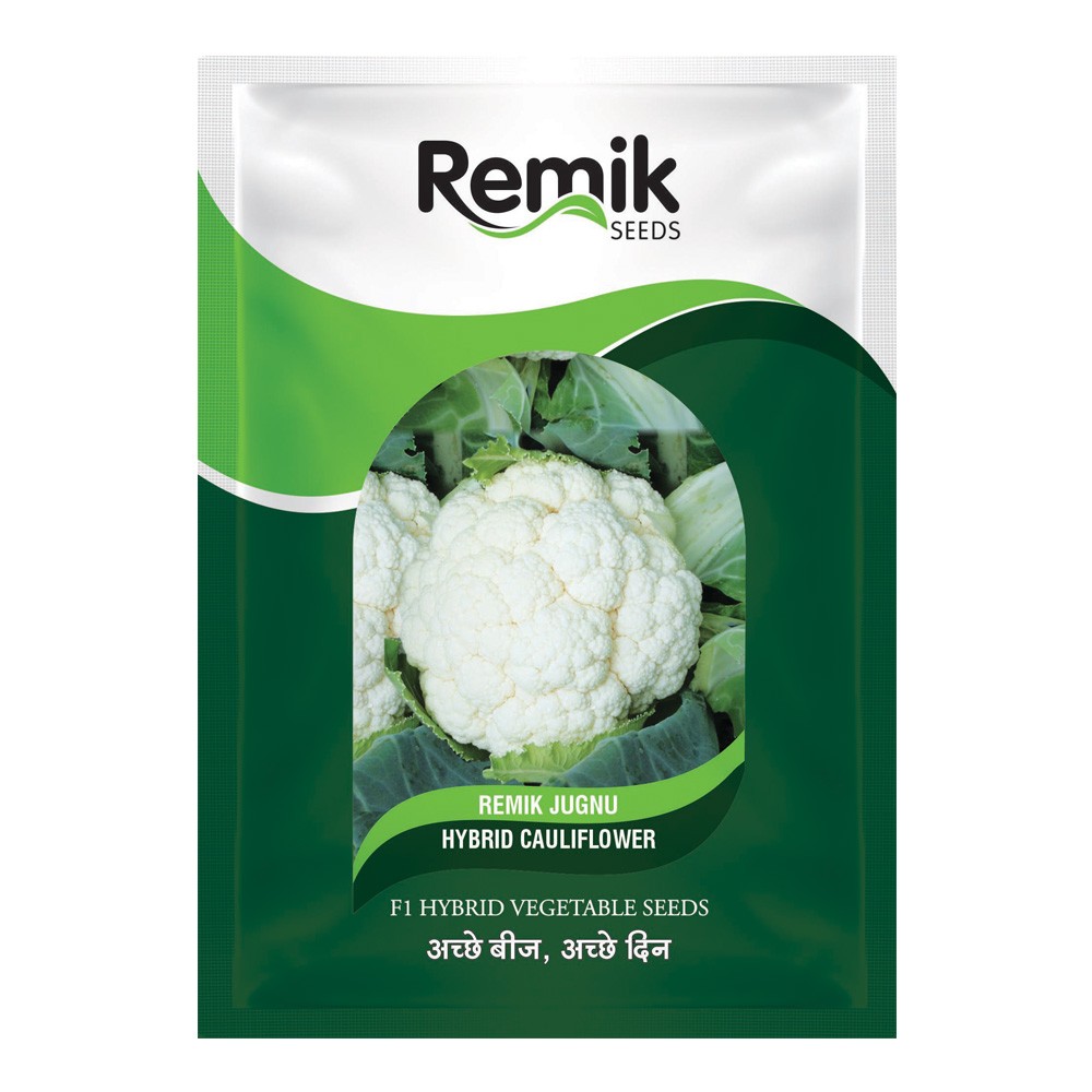 remik jugnu hybrid cauliflower seeds - 5 gm