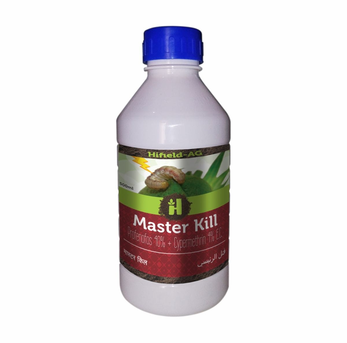 hifield agrochem master kill insecticide - 250 ml (profenofos 40% + cypermethrin 4% ec)