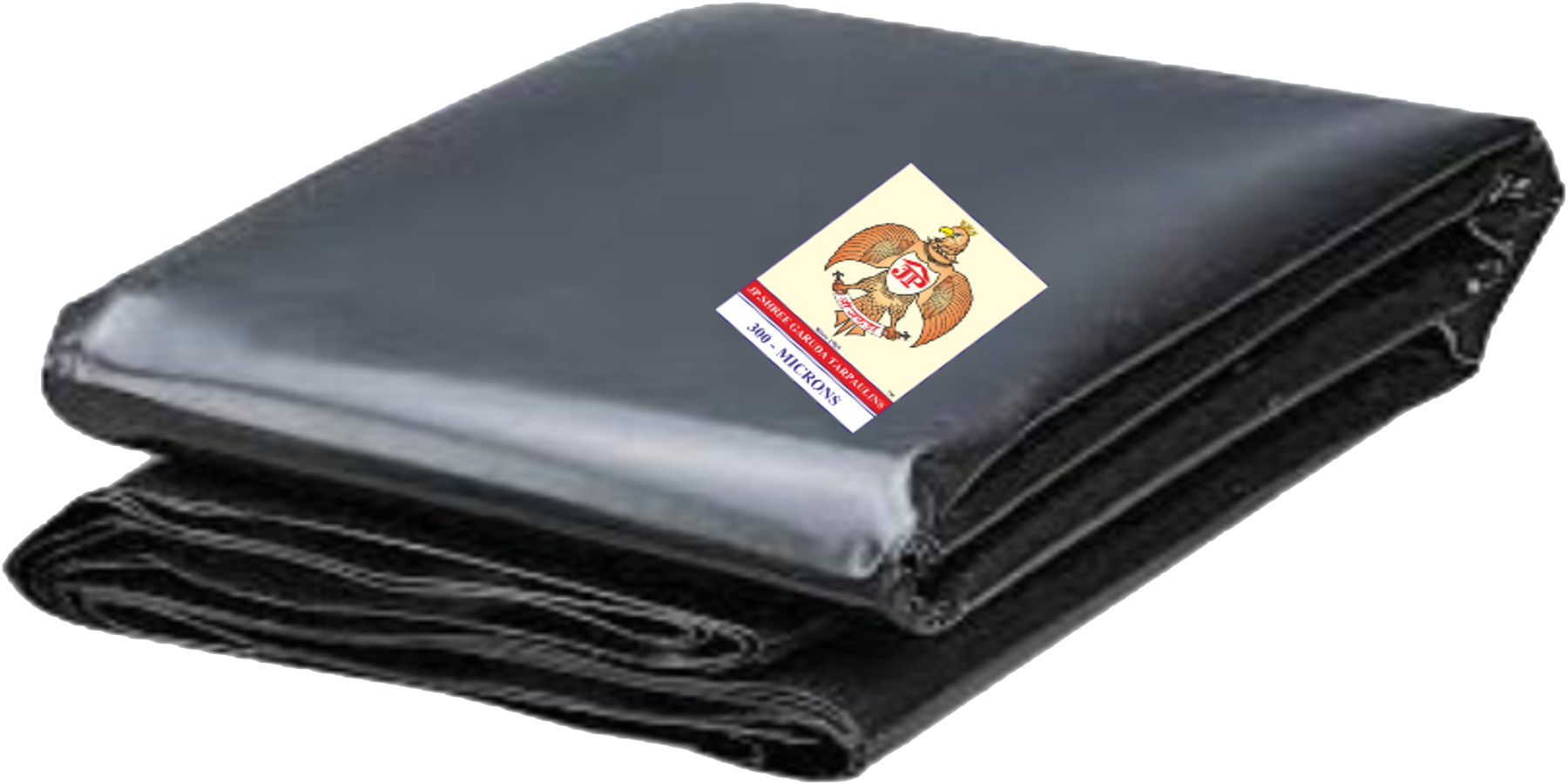 j p shree garuda tarpaulin sheet 24 x 18 ft - 300 micron black