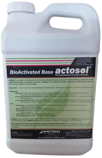 actosol bioactivated | organic fertilizer | humic acid | fulvic acid - 10 ltr.