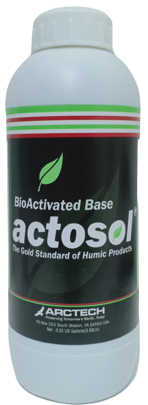 actosol bioactivated organic fertilizer|humic acid|fulvic acid - 1 ltr