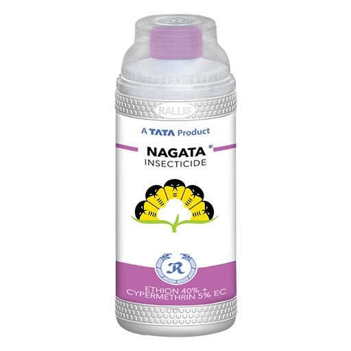 tata rallis nagata insecticide - 250 ml | ethion 40% + cypermethrin 5%ec