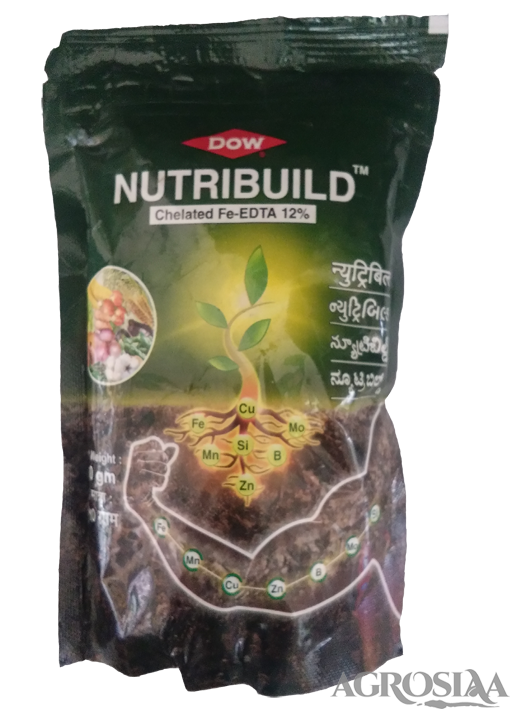 dow nutribuild chelated fe edta 12% micro nutrients - 1 kg | ferrous 12%