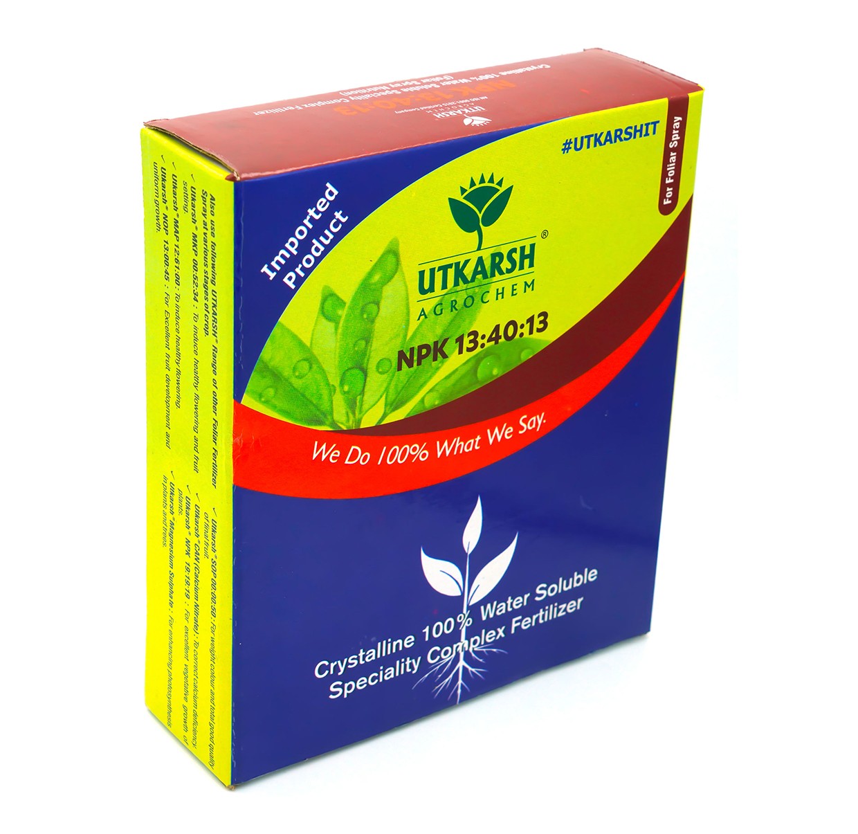 utkarsh npk 13:40:13 water soluble fertilizers - 900 gm