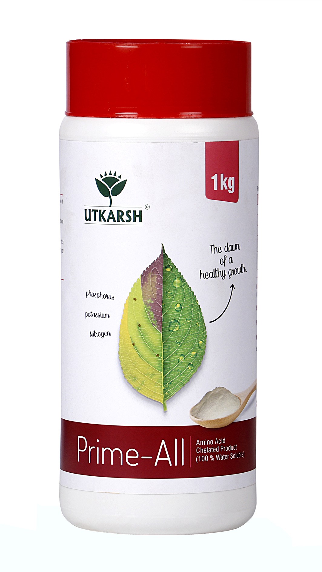 utkarsh prime all npk 10:10:10 amino chelated fertilizers - 500 gm