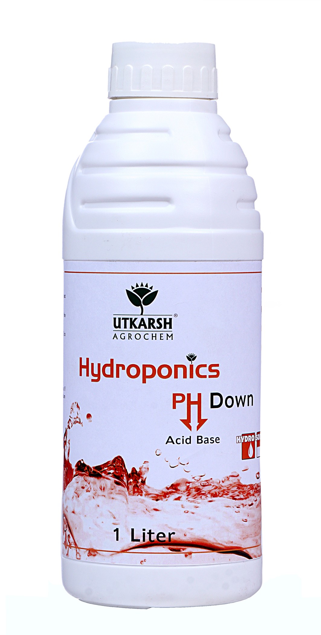 hydroponics ph down (acid base)+ hydroponics alkaline base ph up - 500 ml each