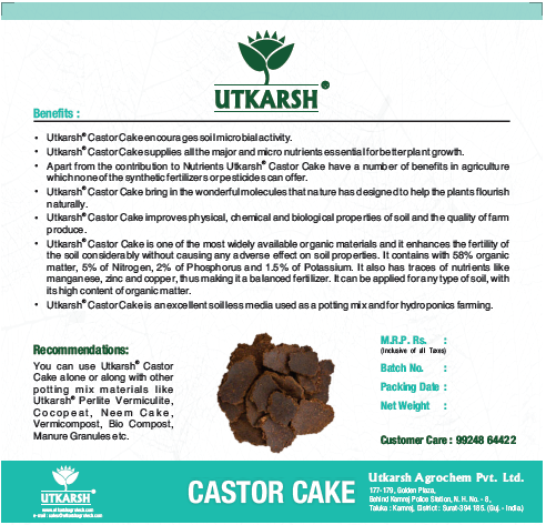 Buy Ecotika Castor Oil Cake Powder for Overall Plant Development 1kg Online  at Best Prices in India - JioMart.