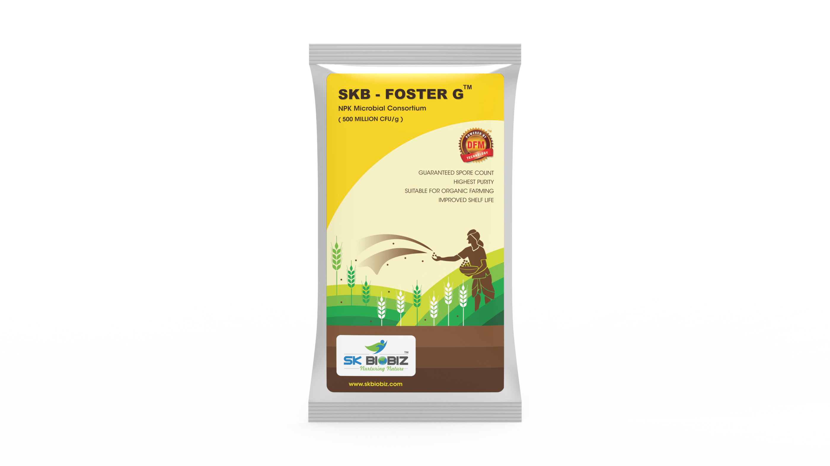 skb-foster g | bio fertiizer | consortium of bactrial isolates and bio-enhancing agents - 4 kg SKB - Foster G