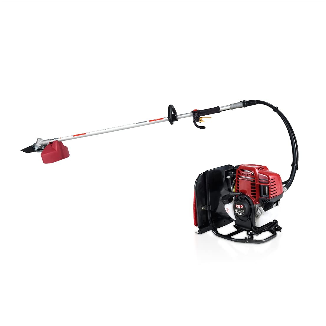 rbd 35cc brush cutter, 4 stroke back pack chop cutter, weeding in fruits and vegetables