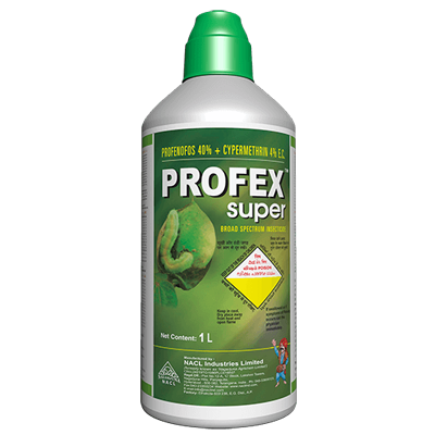 nagarjuna profex super insecticide - 250 ml | profenofos 40% + cypermethrin 4% ec