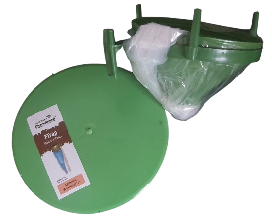 agrosiaa pheroguard f trap - pack of 5 | funnel trap | majorly lepidopteron pest can be controlled using funnel trap