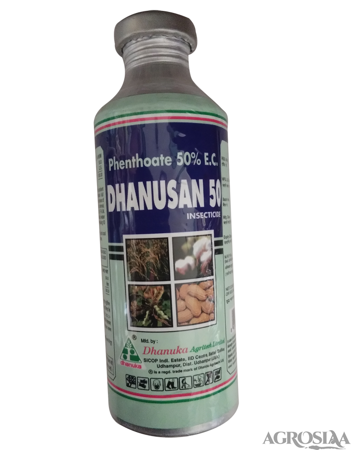 dhanuka dhanusan 50 insecticide - 500 ml | phenthoate 50% ec