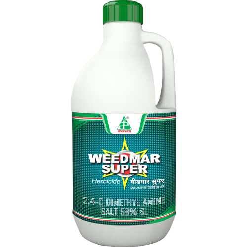 dhanuka weedmar super herbicide - 500 ml | 2,4-d dimethyl amine salt 58% sl
