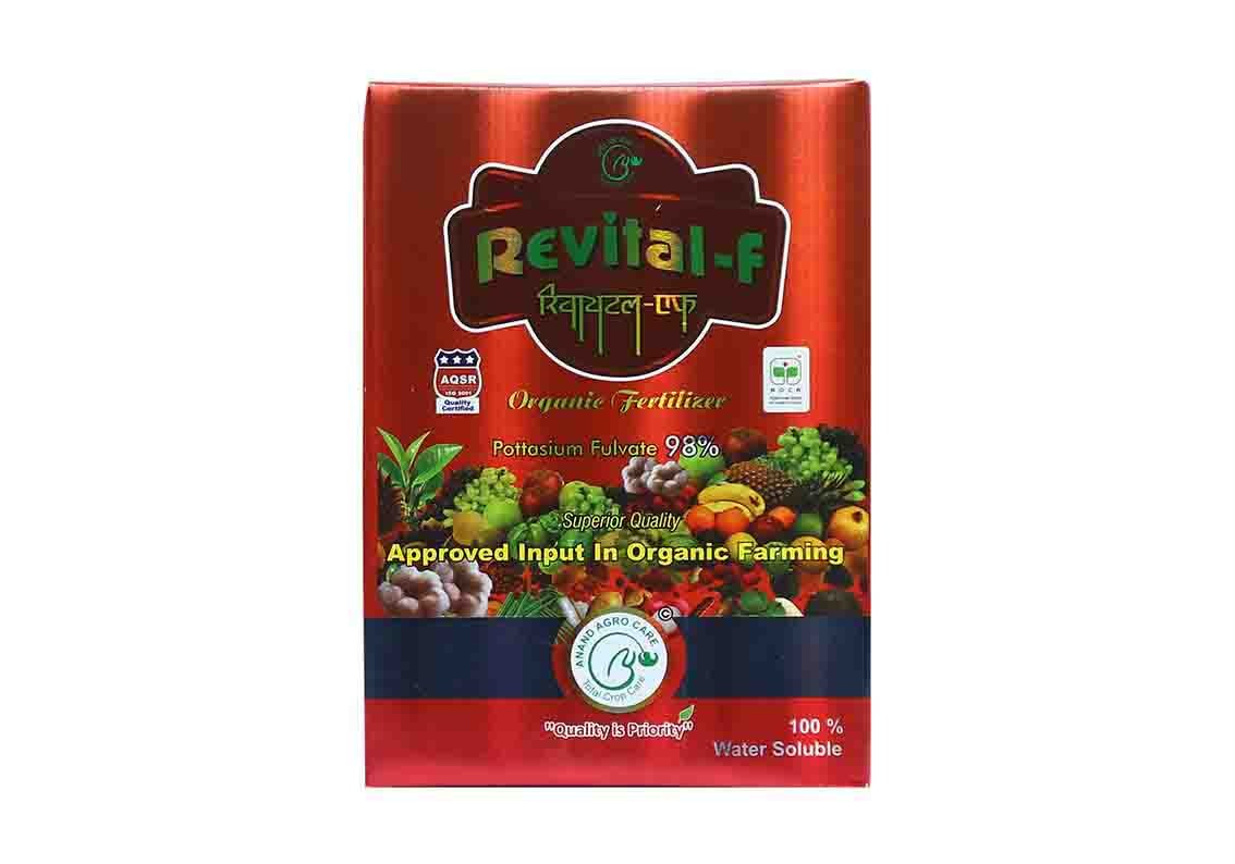 anand agro revital f (potassium fulvate 98%) - 1 kg