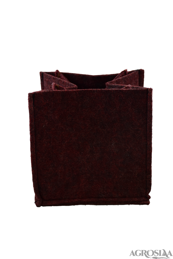 garden brown grow bag 8 x 8 x 8"