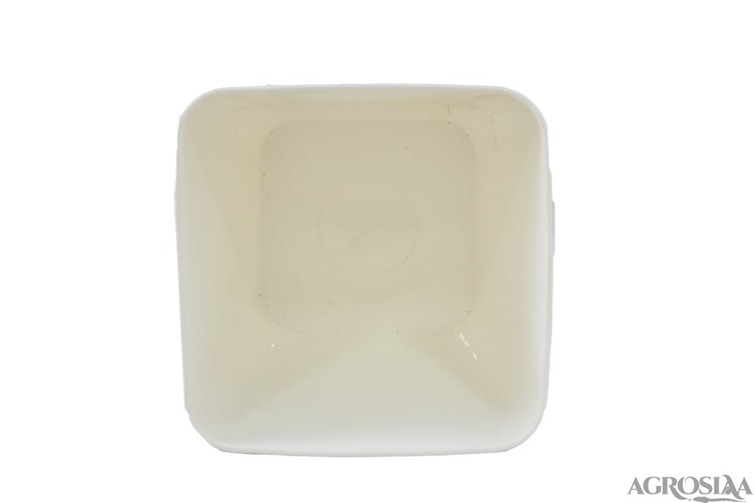 siena pot 17 x 16 cm white