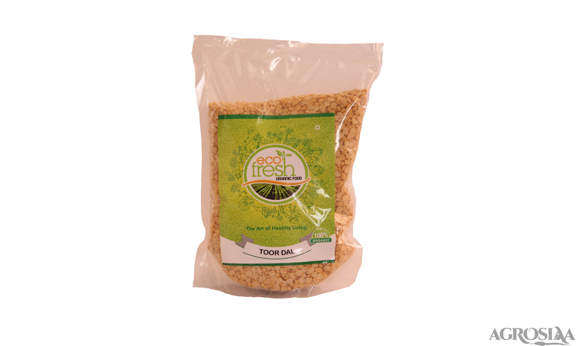 organic - toor dal/arhar dal/split pigeon pea - 1 kg