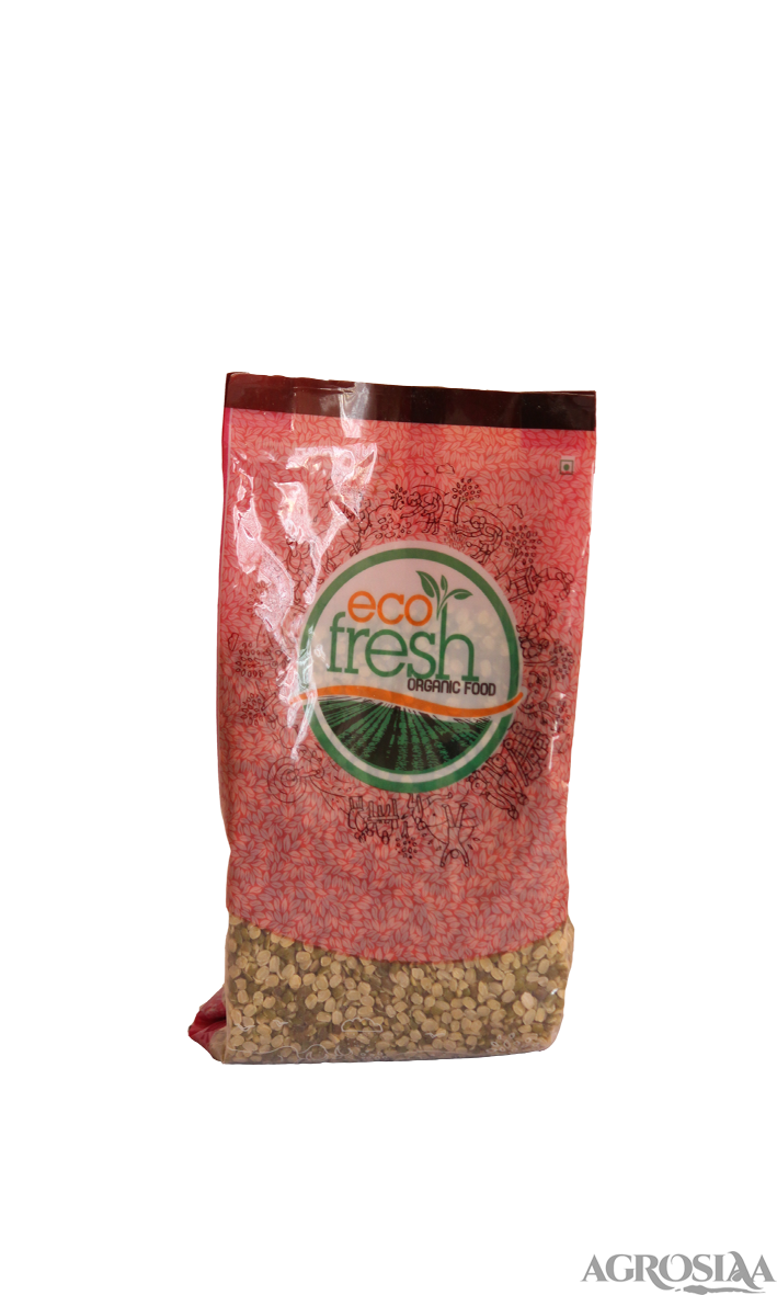 organic - moong daal (chilka)/split green gram - 500 gm