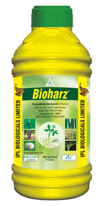 ipl bioharz bio fungicide - 1 lit |trichoderma harzianum