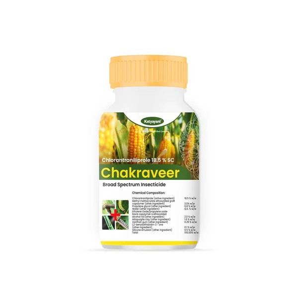 katyayani chakraveer - chlorantraniliprole 18.5 % - 750 ml - 150ml x 3