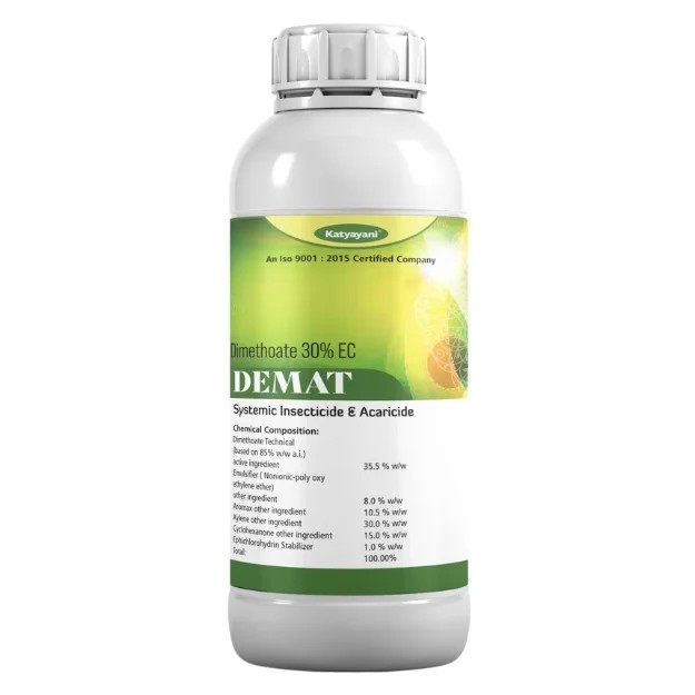 katyayani demat insecticide - 1 lit | dimethoate 30 % ec | insecticide