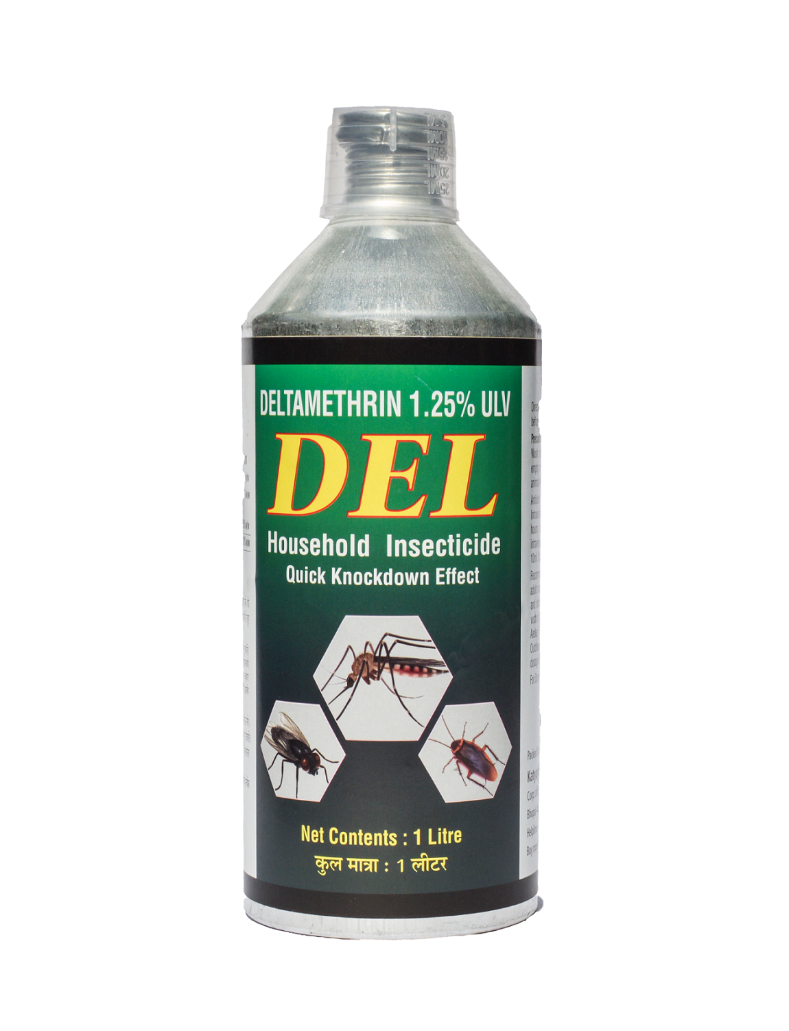 katyayani del 1.25 %ulv insecticide (deltamethrin) - 1 lit x 5